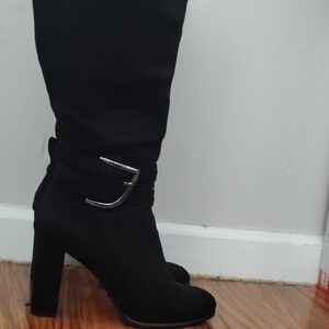 Black Knee-High Women's Boots